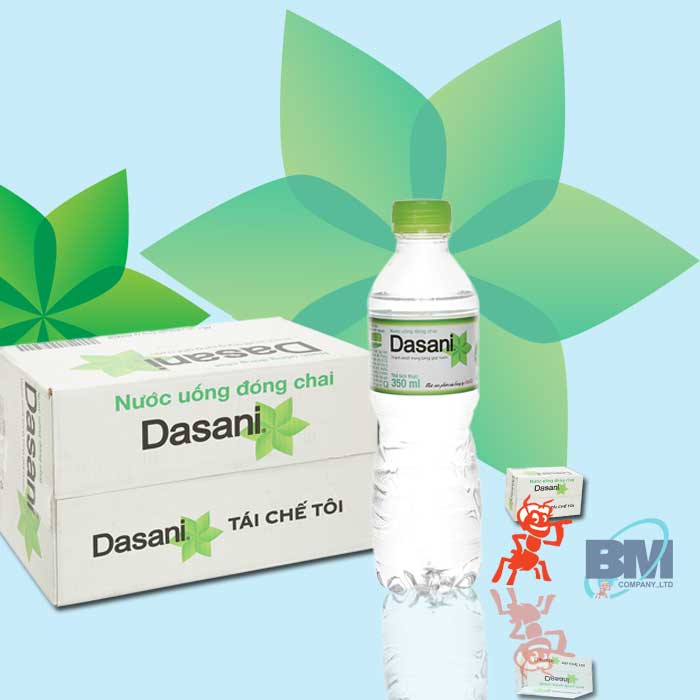 Nước suối Dasani 500ml (Thùng / 24 chai) thương hiệu Coca-Cola