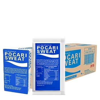 Pocari Sweat gói 13gram (Thùng 25 hộp, hộp 5 gói)