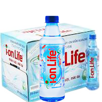 NƯỚC ION LIFE 450ml (24 chai / Thùng), phục vụ nhanh miễn phí