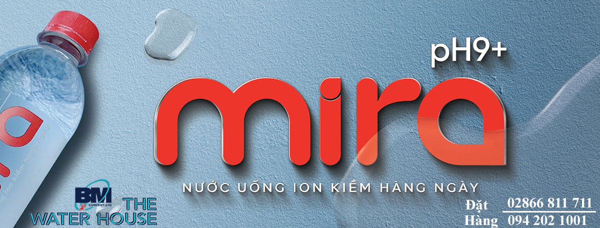 Nước ion kiềm Mira