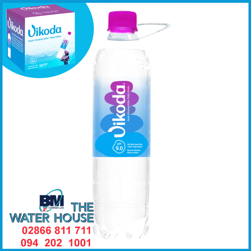 Nước suối Vikoda 1.5l (12 chai/ Thùng), giao nhanh 2h