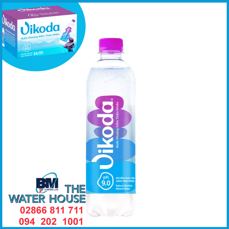 Nước suối Vikoda 500ml (24 chai/ Thùng), phục tận nơi nhanh