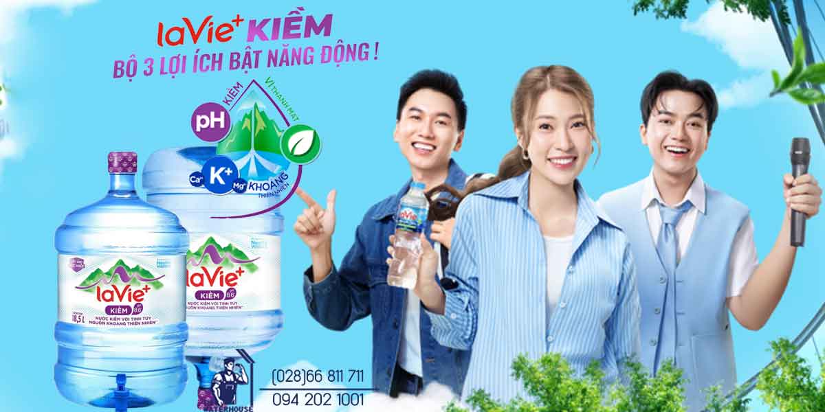 Đặt nước LaVie Bình Minh Company giao hàng tận nơi miễn phí nhanh chóng