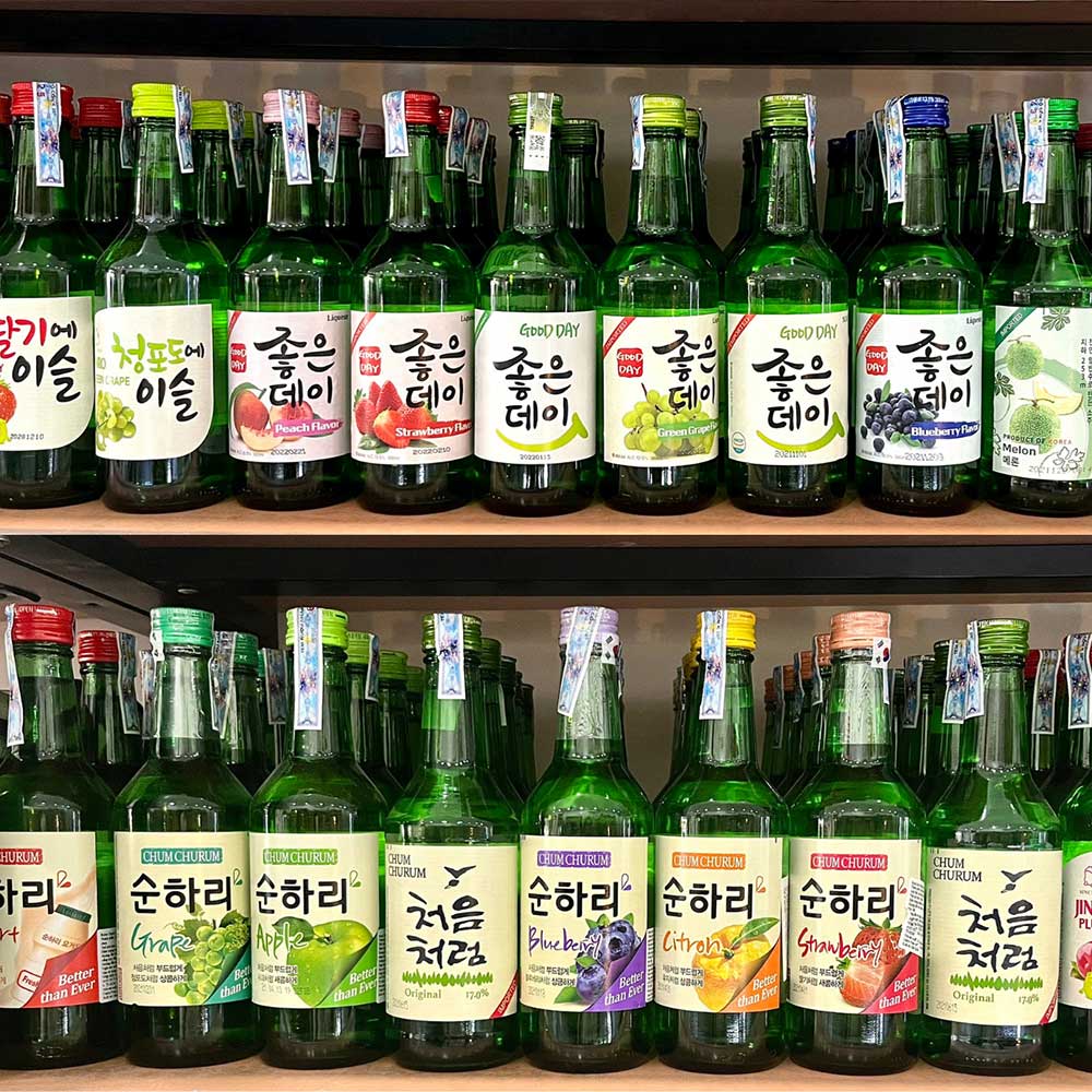Giá rượu Soju Hàn Quốc vị trái cây mới nhất, giao hàng nhanh miễn phí