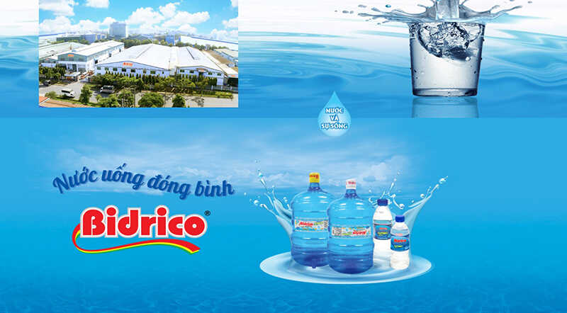 Đại lý nước uống Bidrico quận Phú Nhuận, Nước Bidrico Phú Nhuận