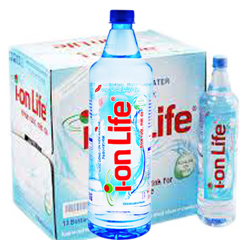 NƯỚC ION LIFE 1.25l (12 chai / Thùng), giao hàng nhanh tận nơi