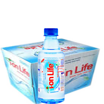 NƯỚC ION LIFE 330ml (24 chai / Thùng), giao hàng miễn phí tận nơi