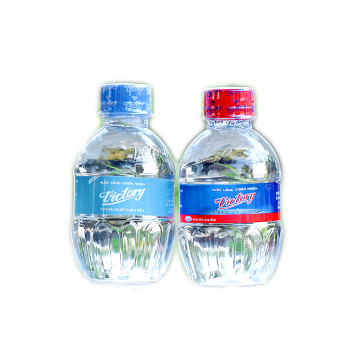 Nước suối chai nhỏ giá rẻ, nước suối Victory 250ml (24 chai/thùng)