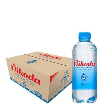 Nước suối Vikoda 350ml (24 chai/ Thùng), giao nhanh miễn phí