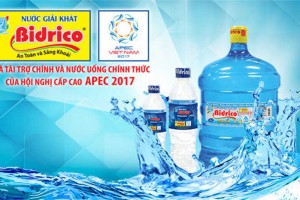 Đại lý nước Bidrico, nước uống đóng bình bidrico miễn phí giao hàng