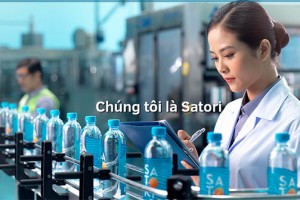 Nhà phân phối nước uống SATORI tại TPHCM, đại lý giao nhanh miễn phí
