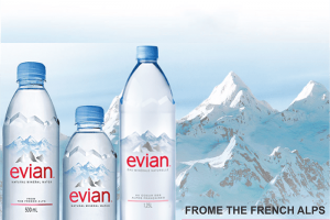 NƯỚC KHOÁNG EVIAN GIÁ BAO NHIÊU, phân phối nước Evian TPHCM