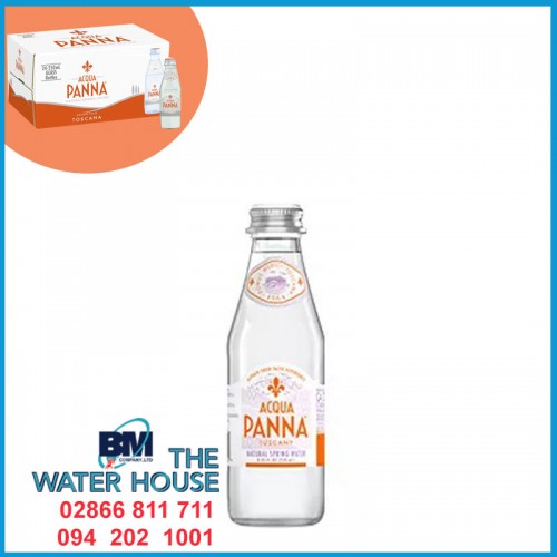 Thùng Acqua Panna 250ml chai thủy tinh (thùng 24 chai)