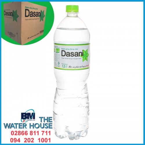 Nước tinh khiết Dasani 1.5l (Thùng 12 chai)