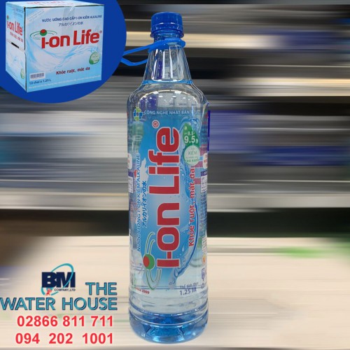Nước uống Ion Life 1.25l (Thùng 12 chai)