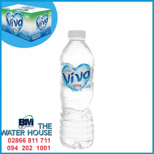 Thùng La Vie ViVa chai 500ml tinh khiết (Thùng 24 chai)