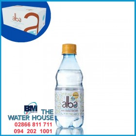 Alba 350ml có ga chai nhựa (24 chai / thùng)