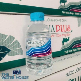Nước suối Taquaplus 250ml chai nhỏ (thùng 24 chai) - Nước suối giá rẻ