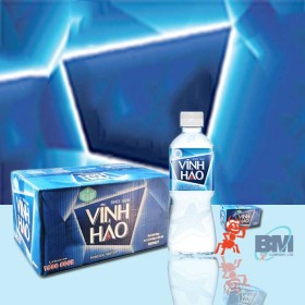 Nước suối Vĩnh Hảo 500ml (Thùng / 24 chai) đặt hàng giao miễn phí