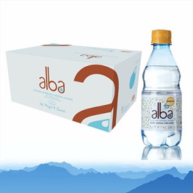 Alba 350ml có ga chai nhựa (24 chai / thùng)