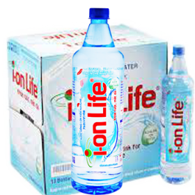 NƯỚC ION LIFE 1.25l (12 chai / Thùng), giao hàng nhanh tận nơi