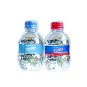 Nước suối chai nhỏ giá rẻ, nước suối Victory 250ml (24 chai/thùng)