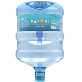 Nước uống đóng bình Satori 20L (19L), Bình nước Satori 20L