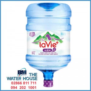 Nước khoáng kiềm LaVie bình 19L úp