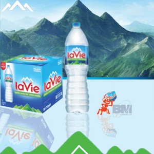 Nước suối LaVie 1.5 l, thùng LaVie 1.5 l (thùng / 12 chai) giao nhanh