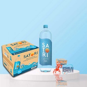 Nước suối Satori 1.5l (12 chai/Thùng) dịch vụ tiện lợi giao nhanh