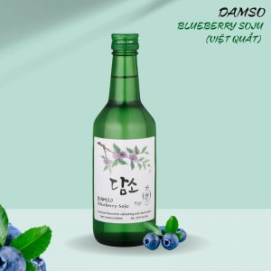 Soju việt quất Damso 360ml (20 chai / thùng)