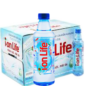 NƯỚC ION LIFE 450ml (24 chai / Thùng), phục vụ nhanh miễn phí
