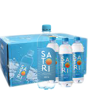 Nước suối Satori 500ml (24 Chai / Thùng), miễn phí giao hàng
