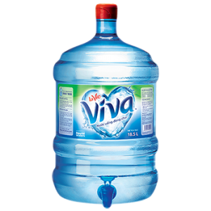Nước tinh khiết LaVie 19l bình có vòi (LaVie Viva), LaVie 19l có vòi